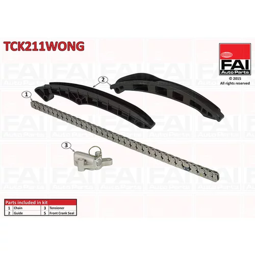 Sada rozvodovej reťaze TCK211WONG (FAI AutoParts)