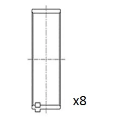 Ojničné ložisko FAI AutoParts BB2082-STD