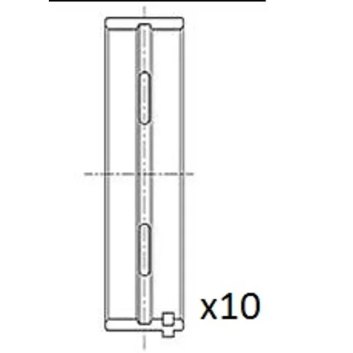 Ložisko kľukového hriadeľa FAI AutoParts BM1025-STD