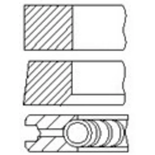 Sada piestnych krúžkov PR56-000 (FAI AutoParts)