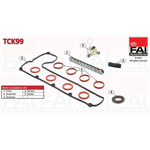 Sada rozvodovej reťaze TCK99 (FAI AutoParts)