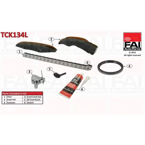 Sada rozvodovej reťaze TCK134L (FAI AutoParts)