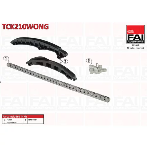 Sada rozvodovej reťaze TCK210WONG (FAI AutoParts)