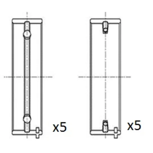 Ložisko kľukového hriadeľa FAI AutoParts BM1003-STD