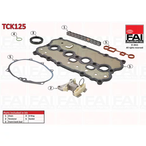 Sada rozvodovej reťaze FAI AutoParts TCK125