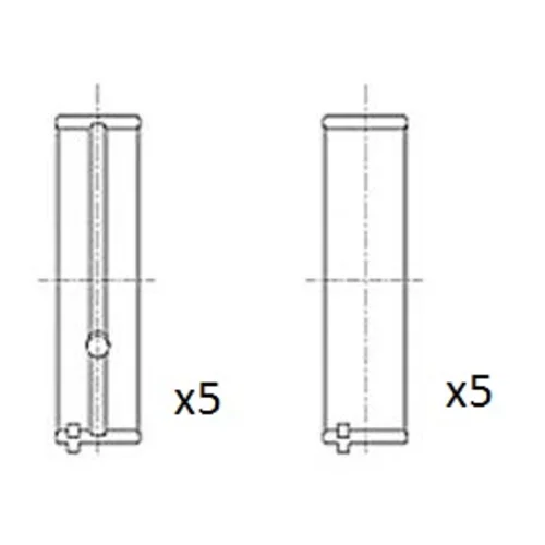 Ložisko kľukového hriadeľa FAI AutoParts BM1038-STD