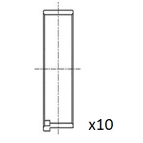 Ojničné ložisko FAI AutoParts BB2075-STD