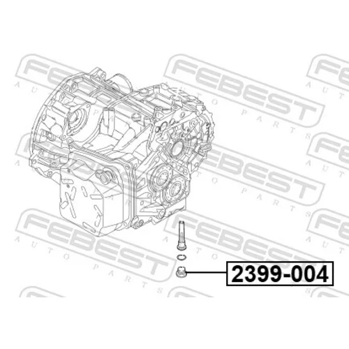 Skrutka olejovej vane FEBEST 2399-004 - obr. 1