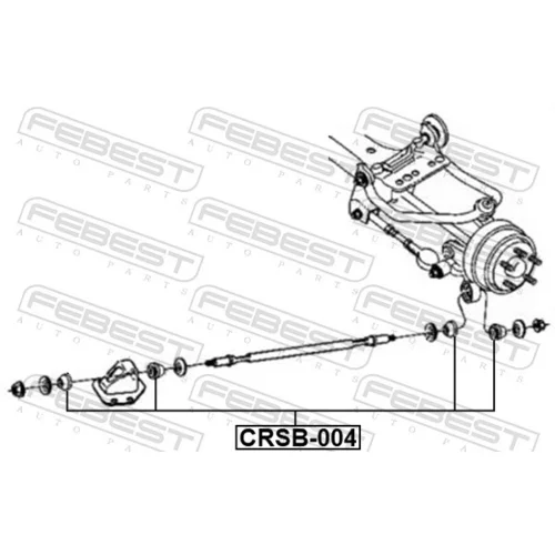 Uloženie riadenia FEBEST CRSB-004 - obr. 1