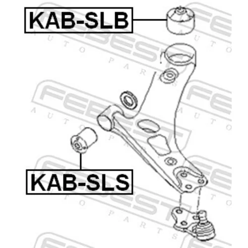 Uloženie riadenia FEBEST KAB-SLB - obr. 1