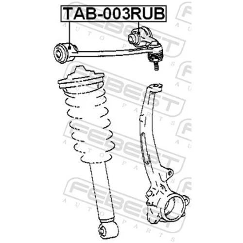 Uloženie riadenia FEBEST TAB-003RUB - obr. 1