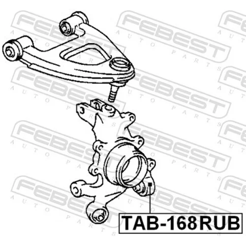 Uloženie riadenia FEBEST TAB-168RUB - obr. 1