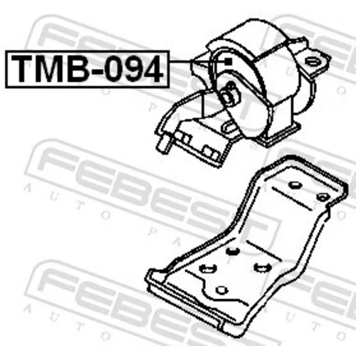 Uloženie motora FEBEST TMB-094 - obr. 1