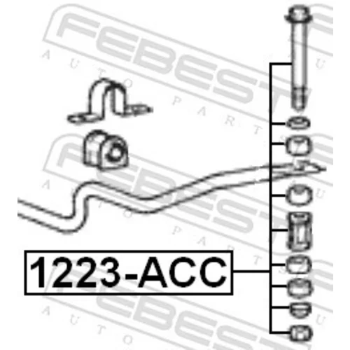 Tyč/Vzpera stabilizátora FEBEST 1223-ACC - obr. 1