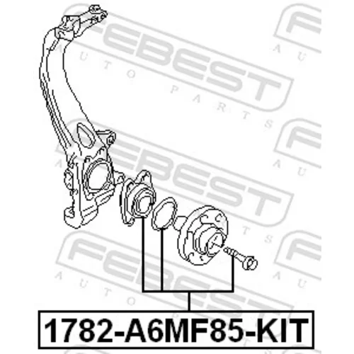 Náboj kolesa FEBEST 1782-A6MF85-KIT - obr. 1