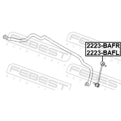 Tyč/Vzpera stabilizátora FEBEST 2223-BAFL - obr. 1