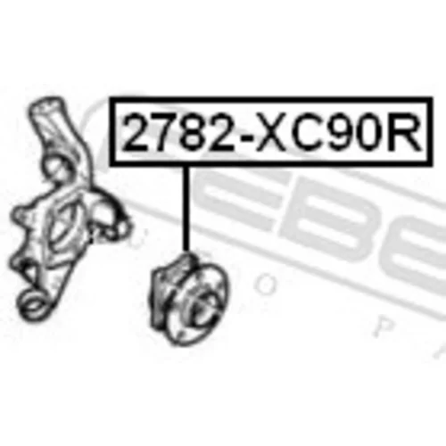 Náboj kolesa FEBEST 2782-XC90R - obr. 1