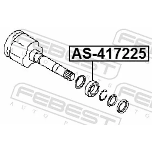 Ložisko hnacieho hriadeľa FEBEST AS-417225 - obr. 1