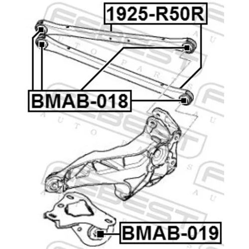 Uloženie riadenia FEBEST BMAB-018 - obr. 1