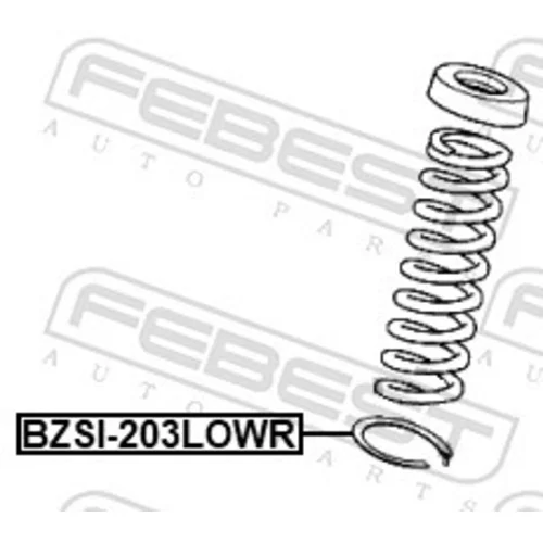 Tanier pružiny FEBEST BZSI-203LOWR - obr. 1