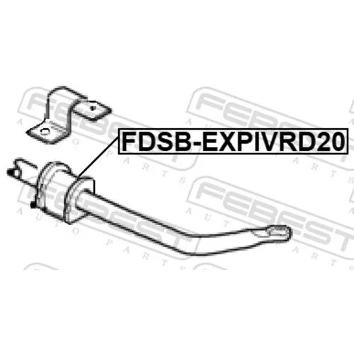 Uloženie priečneho stabilizátora FEBEST FDSB-EXPIVRD20 - obr. 1