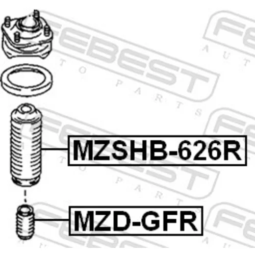 Doraz odpruženia FEBEST MZD-GFR - obr. 1