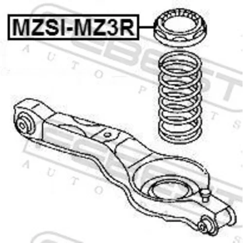 Tanier pružiny FEBEST MZSI-MZ3R - obr. 1