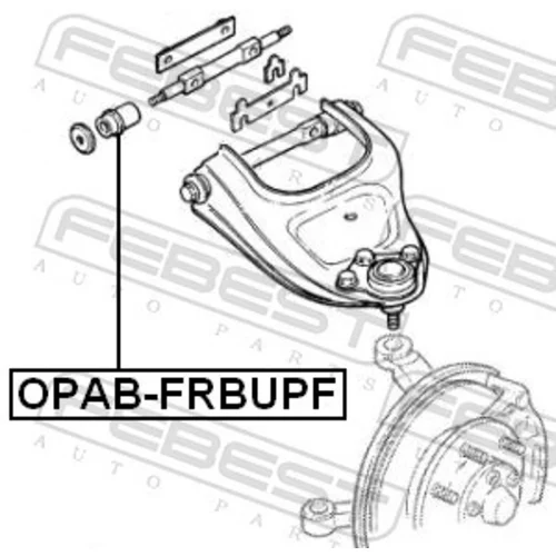 Uloženie riadenia FEBEST OPAB-FRBUPF - obr. 1