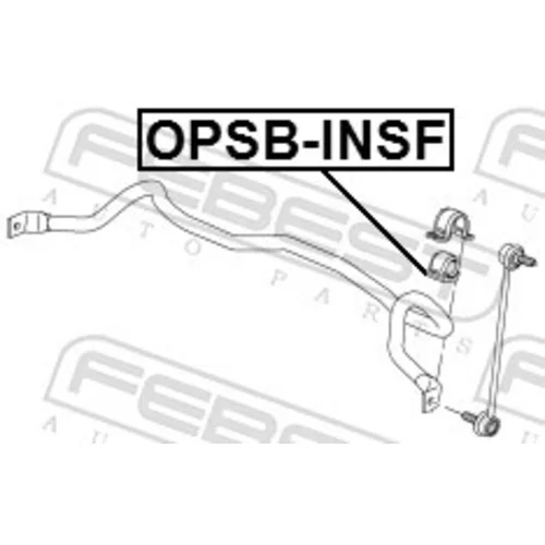 Uloženie priečneho stabilizátora FEBEST OPSB-INSF - obr. 1