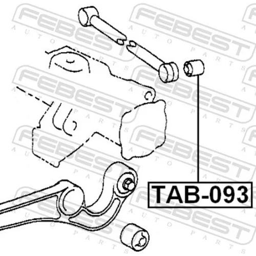 Uloženie riadenia FEBEST TAB-093 - obr. 1