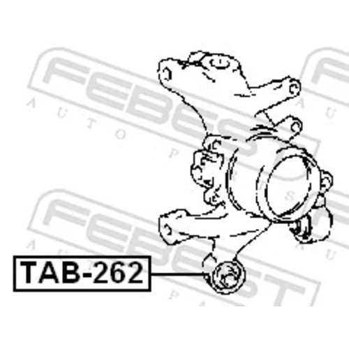 Uloženie riadenia FEBEST TAB-262 - obr. 1