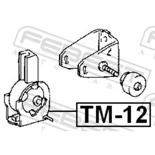 Uloženie motora FEBEST TM-12 - obr. 1