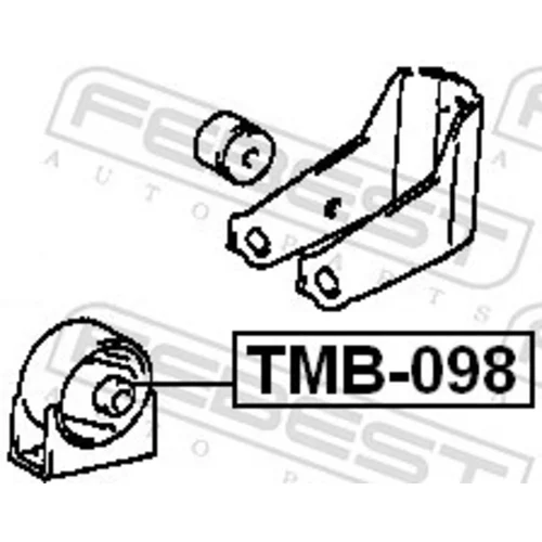 Uloženie motora FEBEST TMB-098 - obr. 1