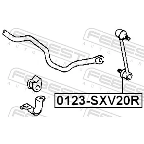 Tyč/Vzpera stabilizátora FEBEST 0123-SXV20R - obr. 1