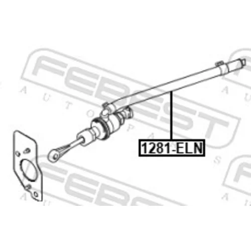 Hlavný spojkový valec FEBEST 1281-ELN - obr. 1