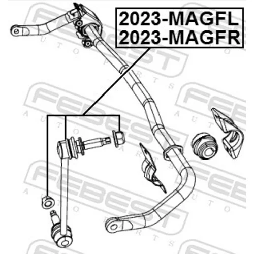 Tyč/Vzpera stabilizátora 2023-MAGFL /FEBEST/ - obr. 1