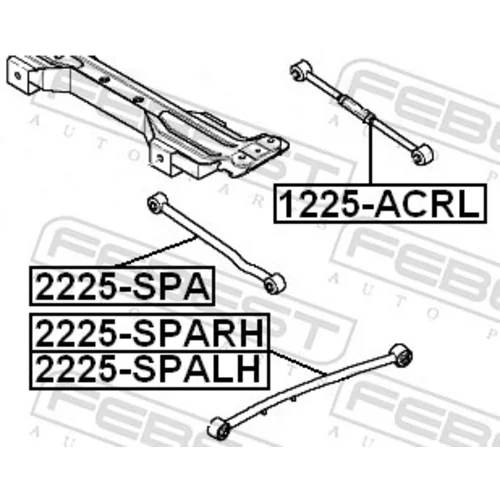 Rameno zavesenia kolies FEBEST 2225-SPA - obr. 1