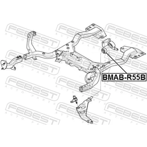 Uloženie riadenia FEBEST BMAB-R55B - obr. 1