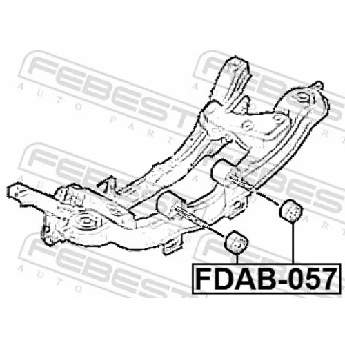 Uloženie riadenia FEBEST FDAB-057 - obr. 1