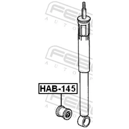 Puzdro, tlmič FEBEST HAB-145 - obr. 1