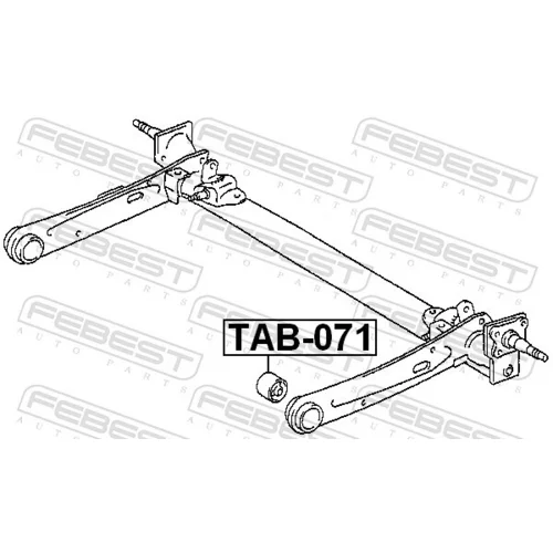 Uloženie riadenia FEBEST TAB-071 - obr. 1