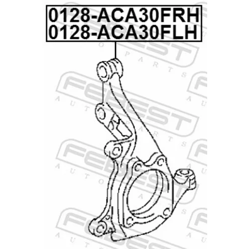 Čap nápravy zavesenia kolies FEBEST 0128-ACA30FRH - obr. 1