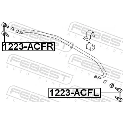 Tyč/Vzpera stabilizátora FEBEST 1223-ACFL - obr. 1