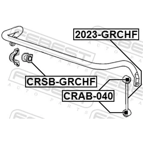 Tyč/Vzpera stabilizátora 2023-GRCHF /FEBEST/ - obr. 1