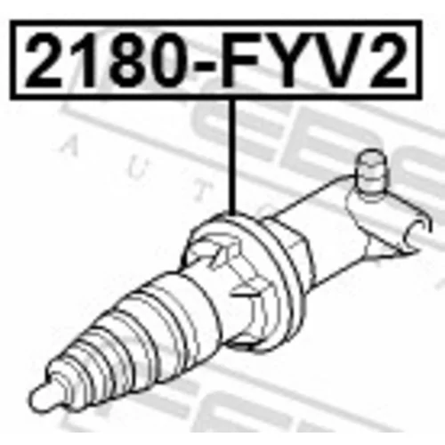 Pomocný spojkový valec FEBEST 2180-FYV2 - obr. 1