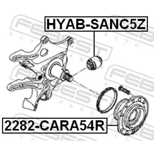 Náboj kolesa FEBEST 2282-CARA54R - obr. 1