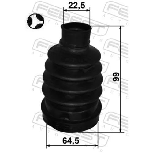 Manžeta hnacej hriadele FEBEST 2415P-DUSTRT - obr. 1