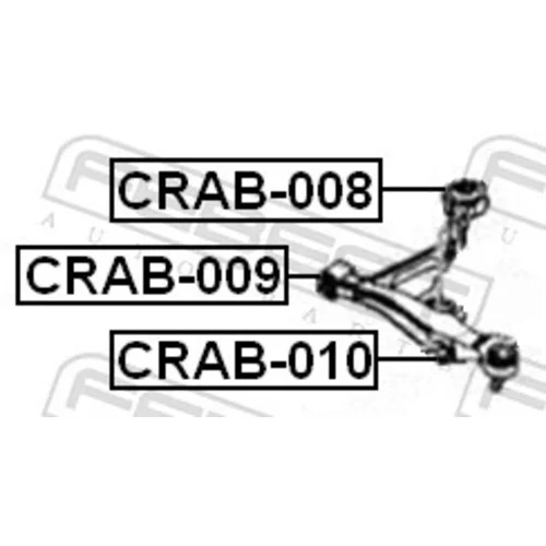 Uloženie riadenia FEBEST CRAB-008 - obr. 1