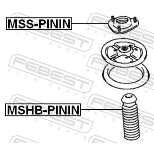 Ložisko pružnej vzpery FEBEST MSS-PININ - obr. 1