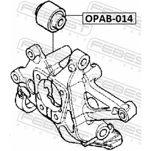 Uloženie riadenia FEBEST OPAB-014 - obr. 1